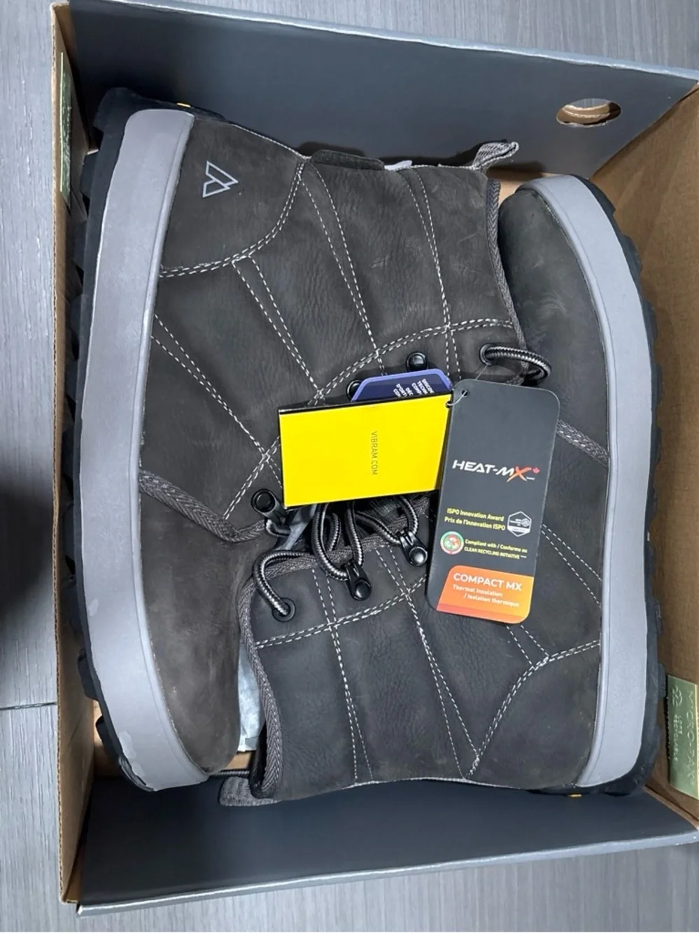 Alpine Design Ezra Lace Up Men’s Gray Waterproof Hiking Boots - Outdoor